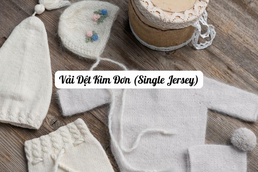 Vải Dệt Kim Đơn Vải dệt kim đơn