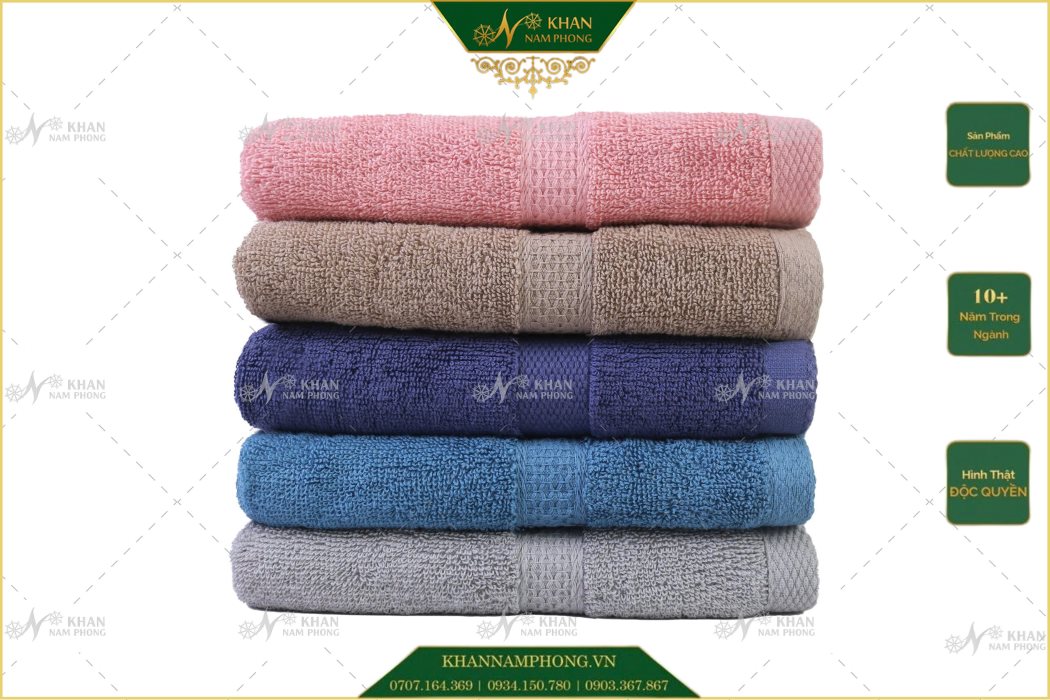 Khăn Tắm Cotton Nam Phong 60X120Cm Khăn tắm cotton Nam Phong 60x120cm