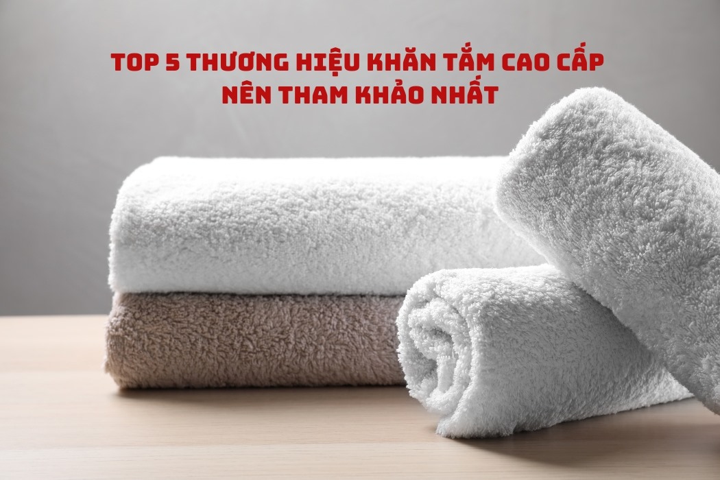 Top 5 Thương Hiệu Khăn Tắm Nên Tham Khảo Nhất Top 5 thương hiệu khăn tắm nên tham khảo nhất