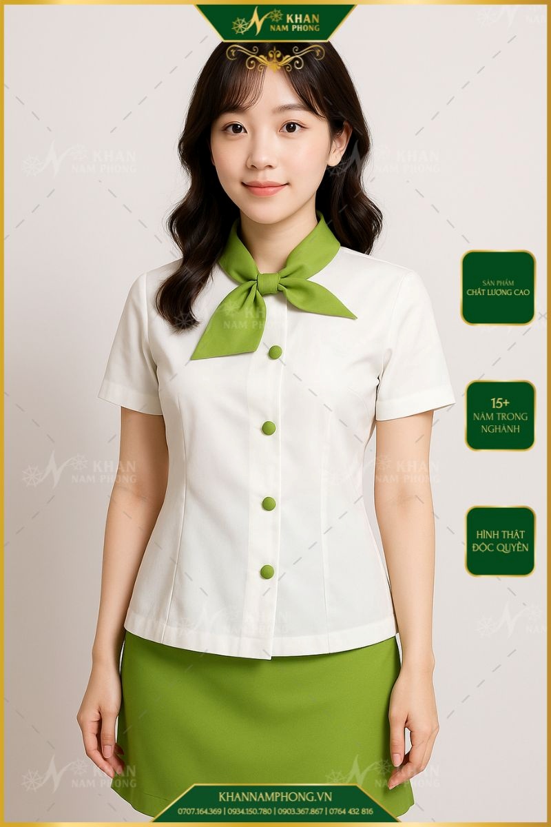 Đồng Phục Nhân Viên Bán Hàng Mỹ Phẩm Đồng Phục Nhân Viên Bán Hàng Mỹ Phẩm