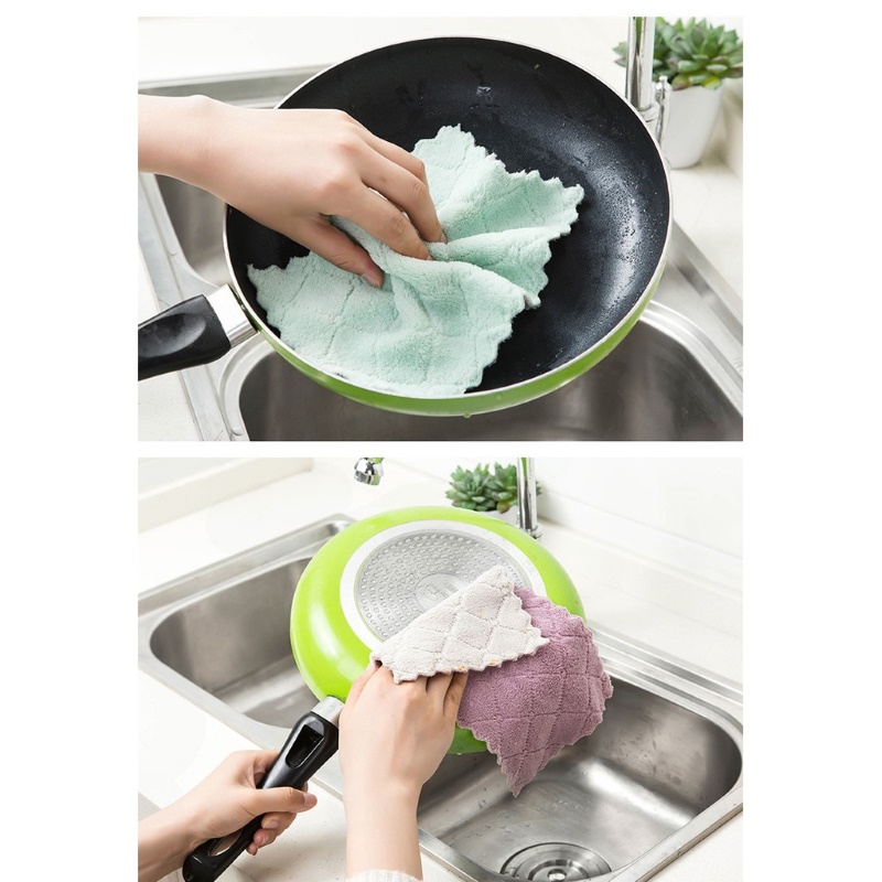 Khăn Lau Bếp Microfiber Có Khả Năng Vệ Sinh Hoàn Hảo Khăn Lau Bếp Microfiber có khả năng vệ sinh hoàn hảo
