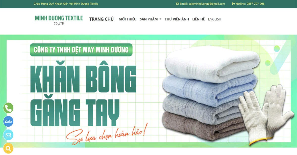 Công Ty Tnhh Dệt May Minh Dương Công Ty TNHH Dệt May Minh Dương
