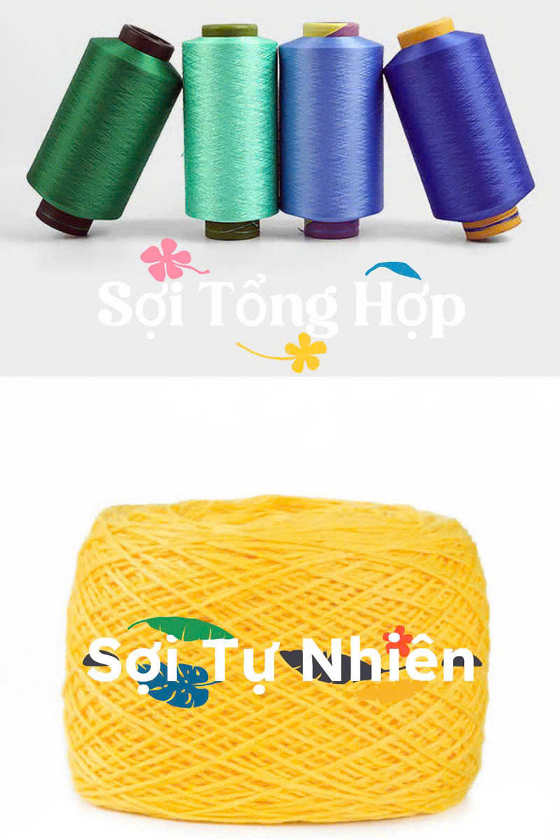 Sợi Tổng Hợp Là Gì? Lợi Ích, Nhược Điểm Và Ứng Dụng Sự khác biệt giữa sợi tổng hợp và sợi tự nhiên