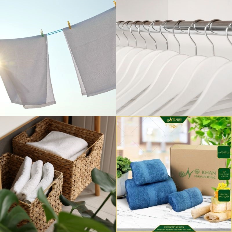 Cách Phơi Và Bảo Quản Khăn Mặt 28X50Cm Để Tránh Nấm Mốc Cách phơi và bảo quản khăn mặt 28x50cm để tránh nấm mốc