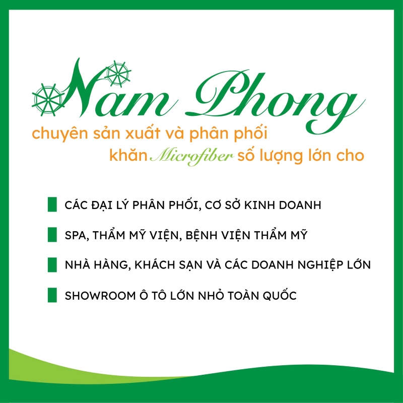 Nam Phong- Địa Chỉ Cung Cấp Khăn Lau Microfiber Số Lượng Lớn Nam Phong- địa chỉ cung cấp khăn lau microfiber số lượng lớn