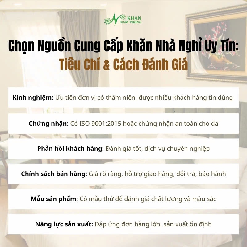 Nguồn Cung Cấp Khăn Nhà Nghỉ Uy Tín Nguồn cung cấp khăn nhà nghỉ uy tín