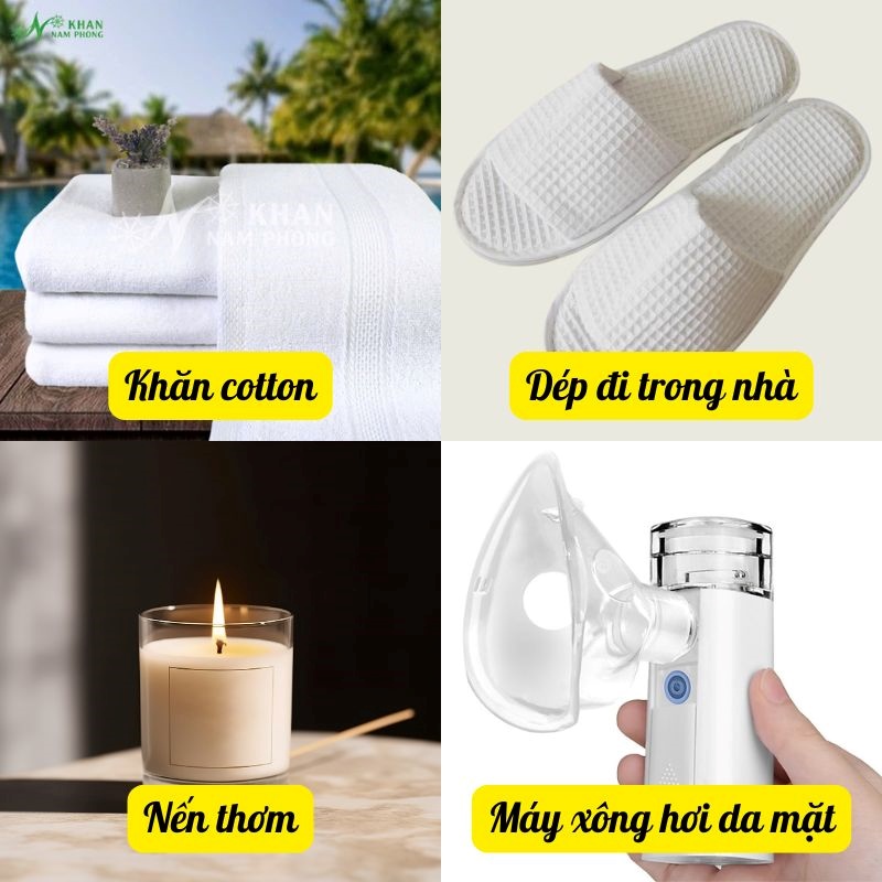 Những Phụ Kiện Không Thể Thiếu Khi Tạo Spa Tại Gia Những phụ kiện không thể thiếu khi tạo spa tại gia
