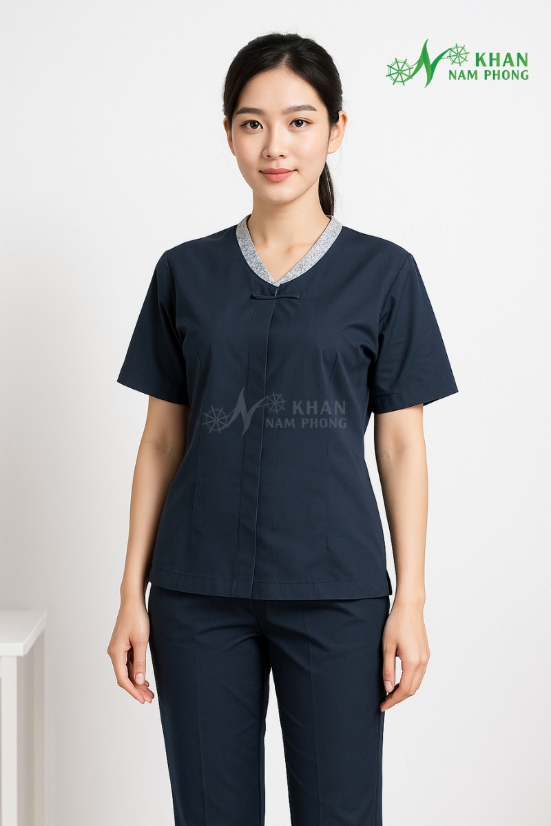 Đồng Phục Spa/Trị Liệu Truyền Thống Kiểu Nhật Đồng phục spa/trị liệu truyền thống kiểu Nhật