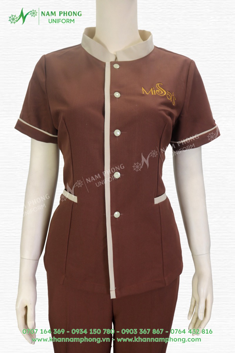 Đồng Phục Nhân Viên Khách Sạn Chất Liệu Cotton Lạnh Đồng phục nhân viên khách sạn chất liệu cotton lạnh