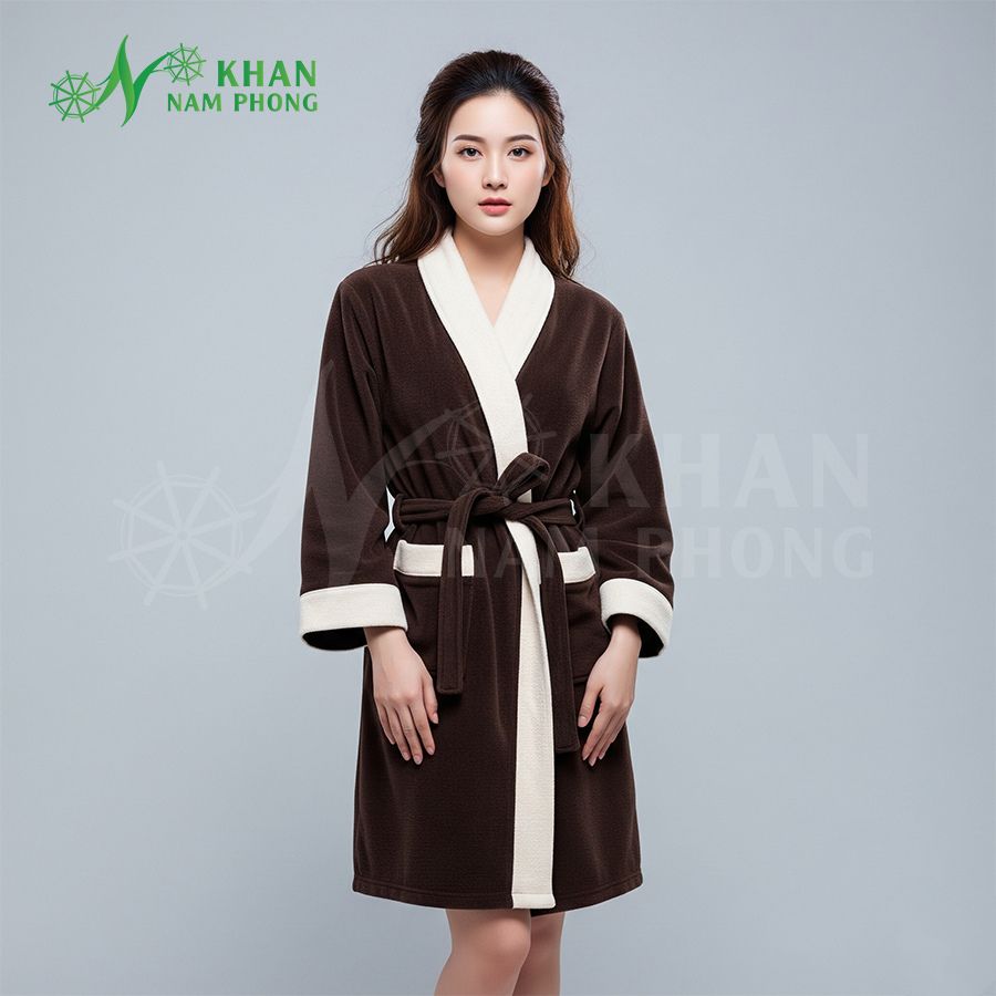 Áo Choàng Sau Tắm Áo choàng sau tắm cao cấp dành cho dịch vụ spa chuyên nghiệp
