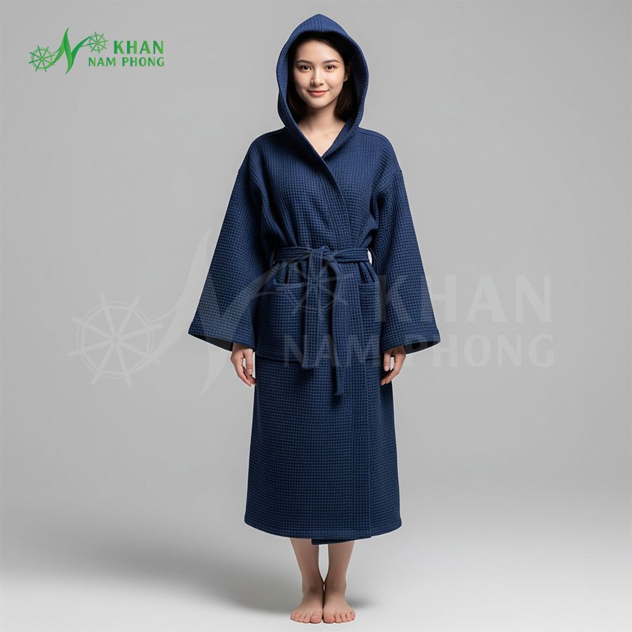 Áo Choàng Tắm Có Mũ Áo choàng tắm có mũ cao cấp với thiết kế sang trọng