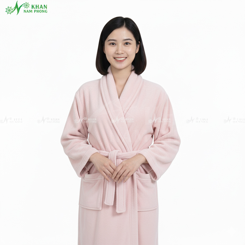 Áo Choàng Tắm Microfiber Áo choàng tắm microfiber cao cấp cho spa