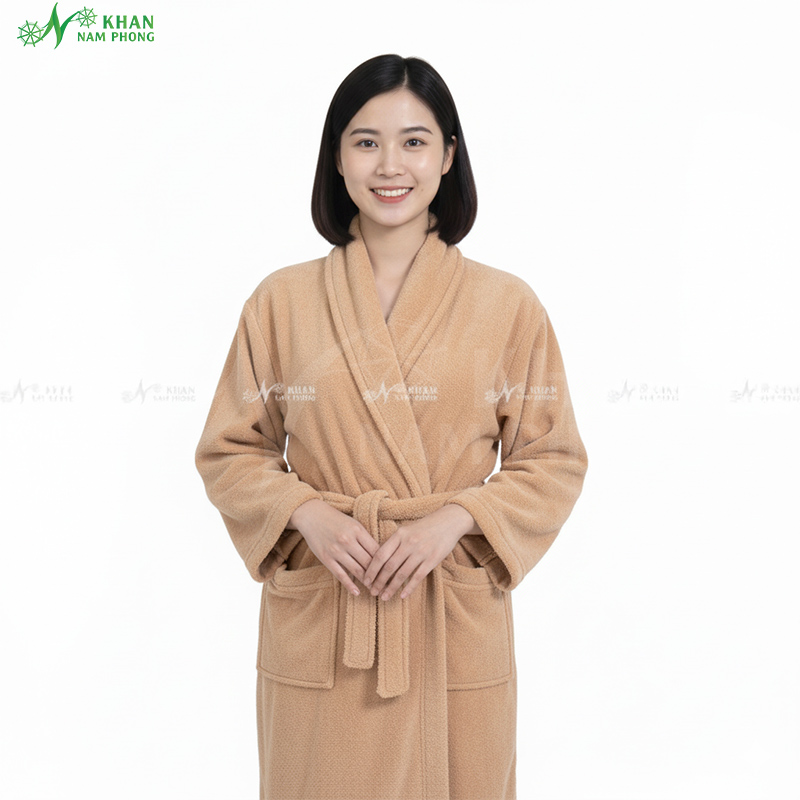Áo Choàng Tắm Microfiber Áo choàng tắm microfiber cao cấp giúp nâng tầm dịch vụ cho spa