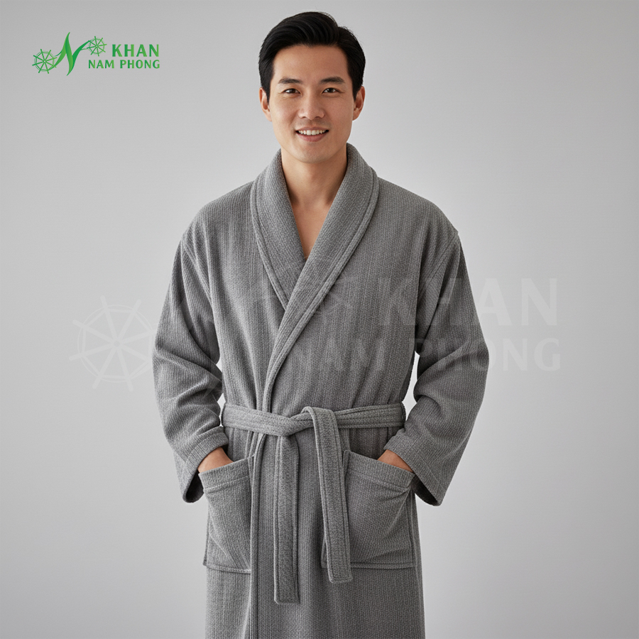 Áo Choàng Tắm Mùa Đông Áo choàng tắm mùa đông cao cấp với thiết kế tinh tế