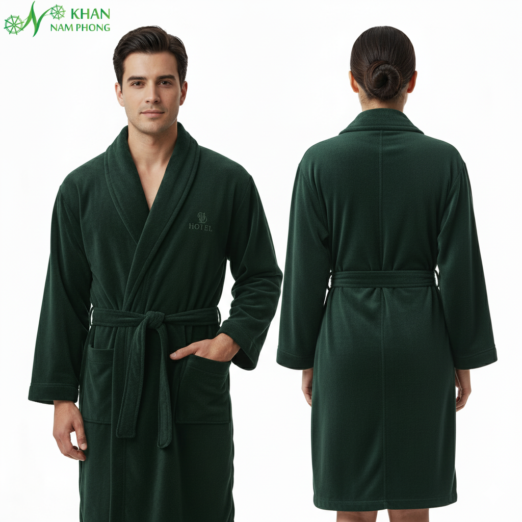 Đồ Ngủ Trong Khách Sạn Đồ ngủ cao cấp cho khách sạn bằng khăn Nam Phong