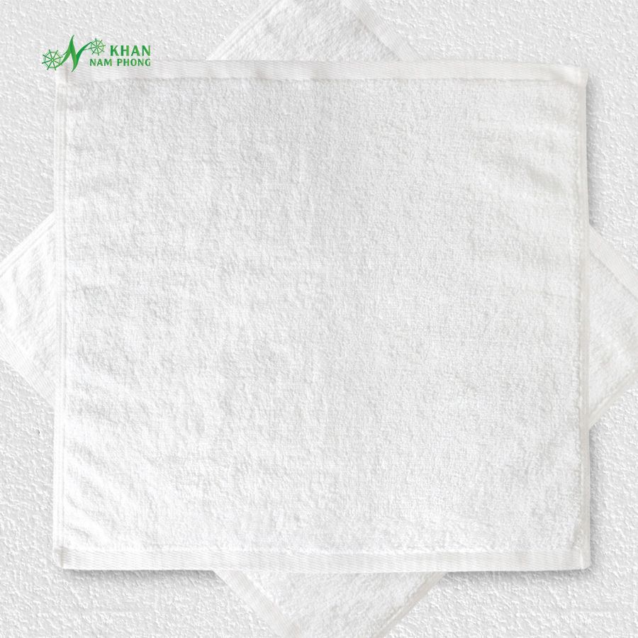 Khăn Lau Mặt Trắng Vuông 25X25Cm100 Cotton Cao Cấp Khăn lau mặt cao cấp, sản phẩm bền đẹp và an toàn cho làn da