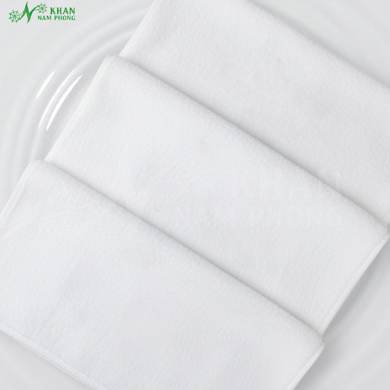 Khăn Microfiber Trắng, Khăn Microfiber Trắng Khăn microfiber trắng cao cấp cho spa