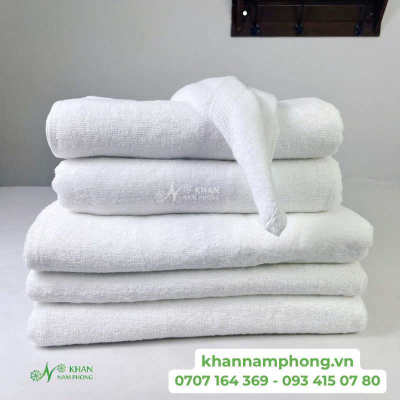 Khăn Tắm Khách Sạn 100% Cotton Cao Cấp 70Cm×140Cm – 500Gr Màu Trắng Khăn Tắm Khách Sạn 100% Cotton Cao Cấp 70cm×140cm – 500Gr Màu Trắng