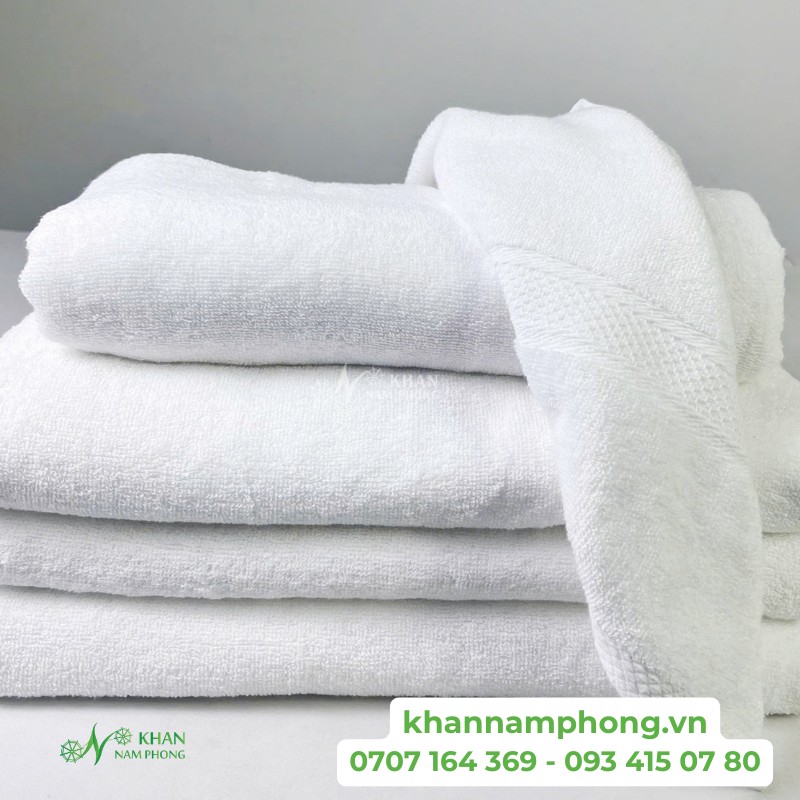 Khăn Tắm Khách Sạn 100% Cotton Cao Cấp 70Cm×140Cm – 500Gr Màu Trắng Khăn Tắm Khách Sạn 100% Cotton Cao Cấp 70cm×140cm – 500Gr Màu Trắng