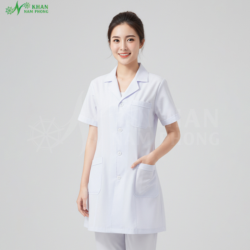 Quần Áo Nha Khoa Quần áo nha khoa chất lượng cao từ Khăn Nam Phong, giúp nâng cao hình ảnh phòng khám.