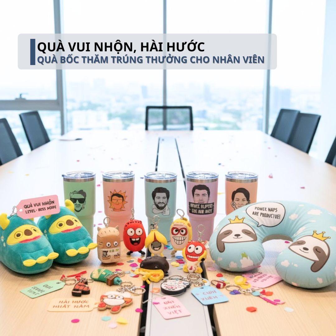 Top 10+ Quà Bốc Thăm Trúng Thưởng Cho Nhân Viên Hay Quà Bốc Thăm Trúng Thưởng Cho Nhân Viên - Quà Vui Nhộn