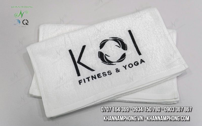 Quà Tặng Yoga Độc Đáo Nâng Tầm Thương Hiệu Doanh Nghiệp Khăn yoga in logo quà tặng ý nghĩa
