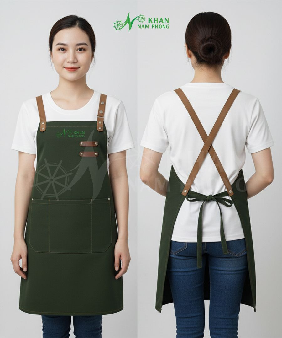Hướng Dẫn May Tạp Dề Ngắn Đẹp Chuẩn Xịn Dễ Như Ăn Kẹo Tạp dề quán nước
