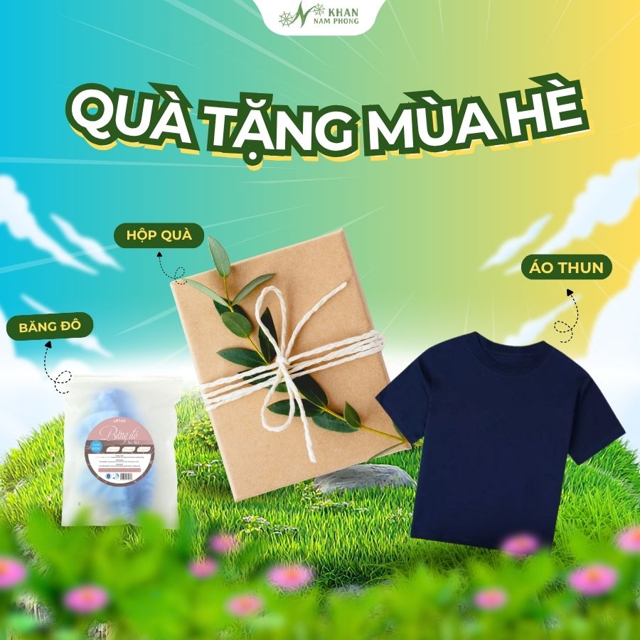 Khăn Combo Quà Tặng Mùa Hè Khăn combo quà tặng mùa hè