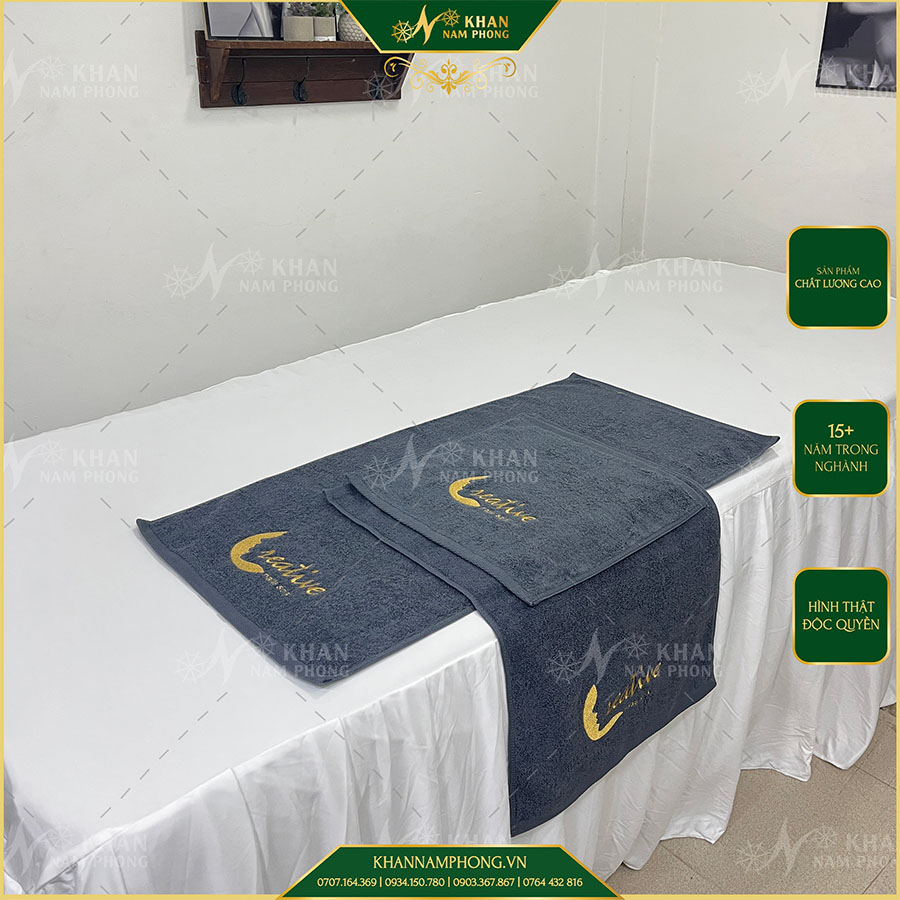 Khăn Nail Thêu Logo - Dịch Vụ Thêu Logo Cá Nhân Hóa - Nâng Tầm Thương Hiệu Tiệm Nail - Khăn Nail Cotton khăn nail thêu logo - Dịch vụ thêu logo cá nhân hóa - Nâng tầm thương hiệu tiệm Nail - Khăn Nail Cotton